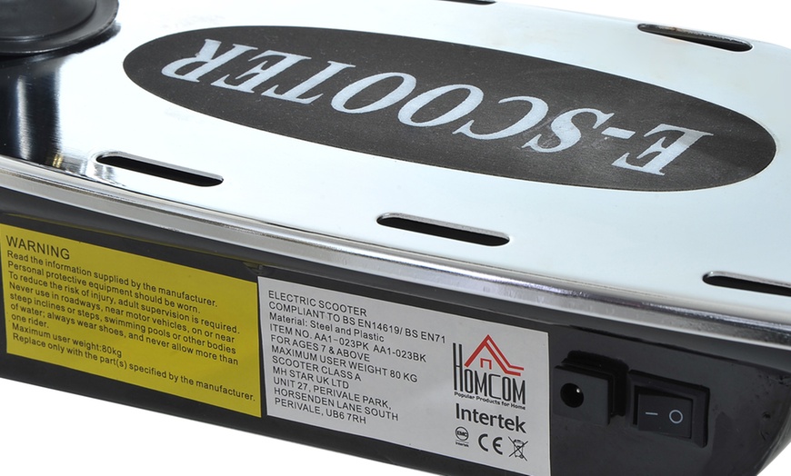 Image 3: HomCom 120W Foldable E-Scooter for Teens