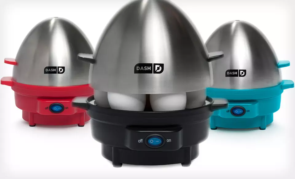 $18 for Dash Egg Cooker in Black, Blue, or Red ($39.99 List Price). Free Shipping and Free Returns. - Primary Image