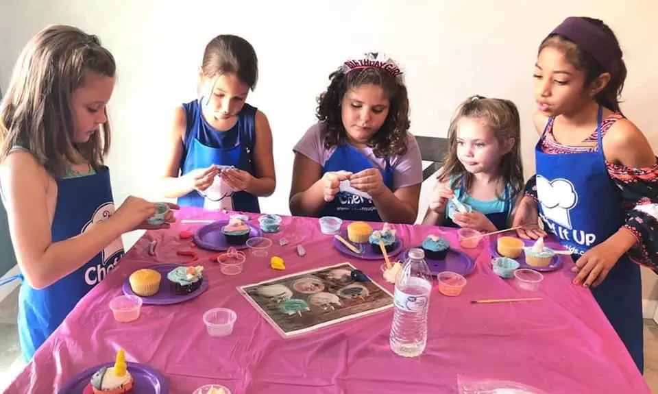 Cupcake-Decorating and Cooking Activities for Kids at Chef It Up (Up to 50% Off). Two Options Available. - Primary Image