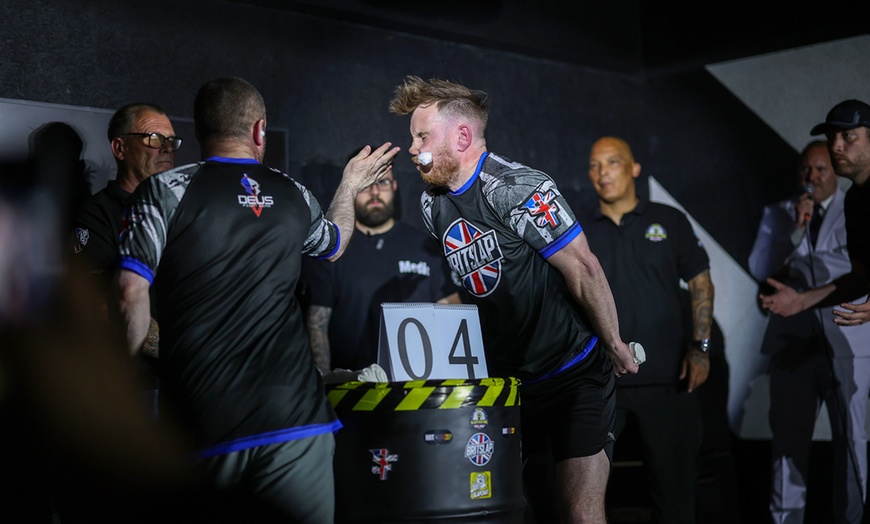 Image 3: One Standard or Group of 4 Tickets for Thrilling Live Slap Fight Night