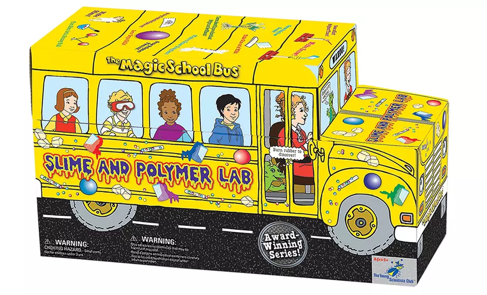 The Magic School Bus Kids' Slime and Polymer Lab Kit. Free Returns. - Second Medium