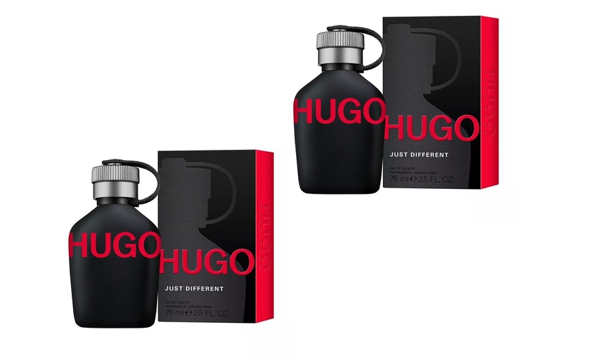 Image 2: One or Two Packs of Hugo Boss Just Different Eau De Toilette 75ml