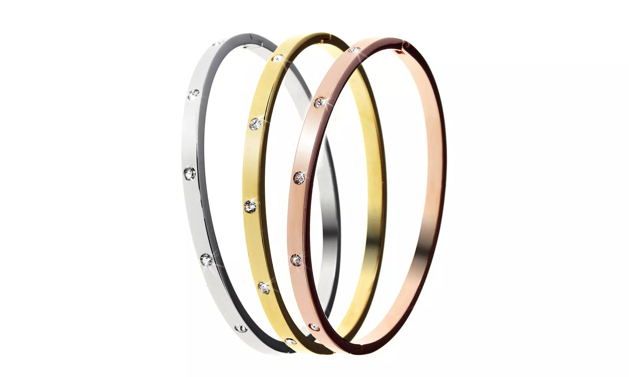 Bracciale in Cristallo SC Crystal, Design Minimalista