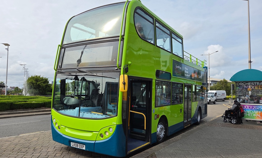 Image 4: Discover Cardiff in Style: Open-Top Sightseeing Bus Tour 