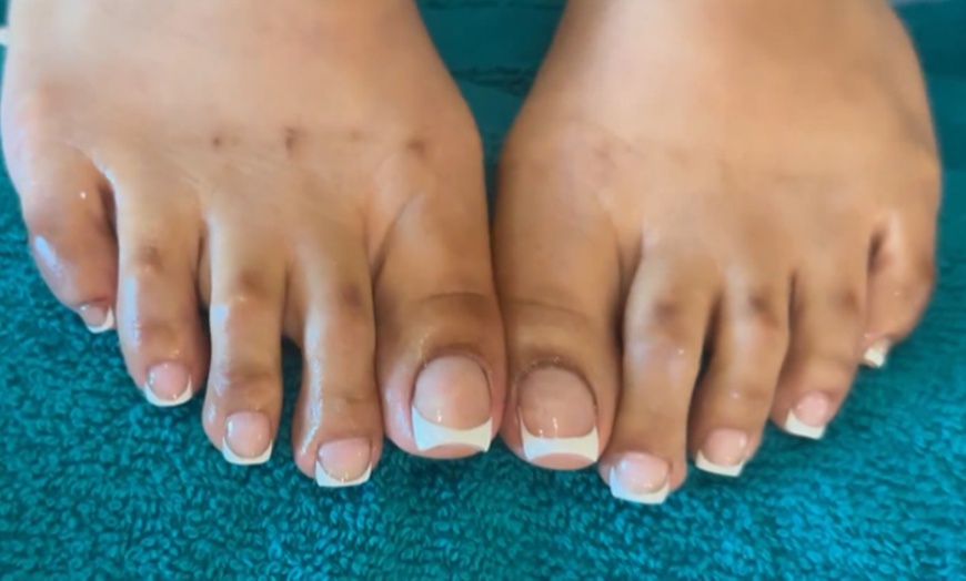 Image 2: Pamper Your Hands or Feet with Classic Pedicure, Gel Manicure, or Both