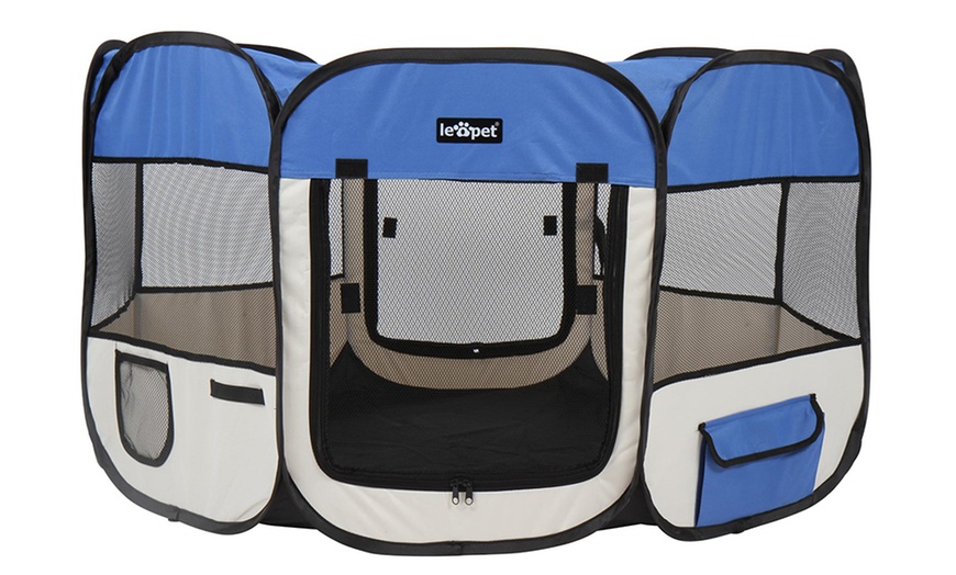 Image 3: Fabric Pet Playpen