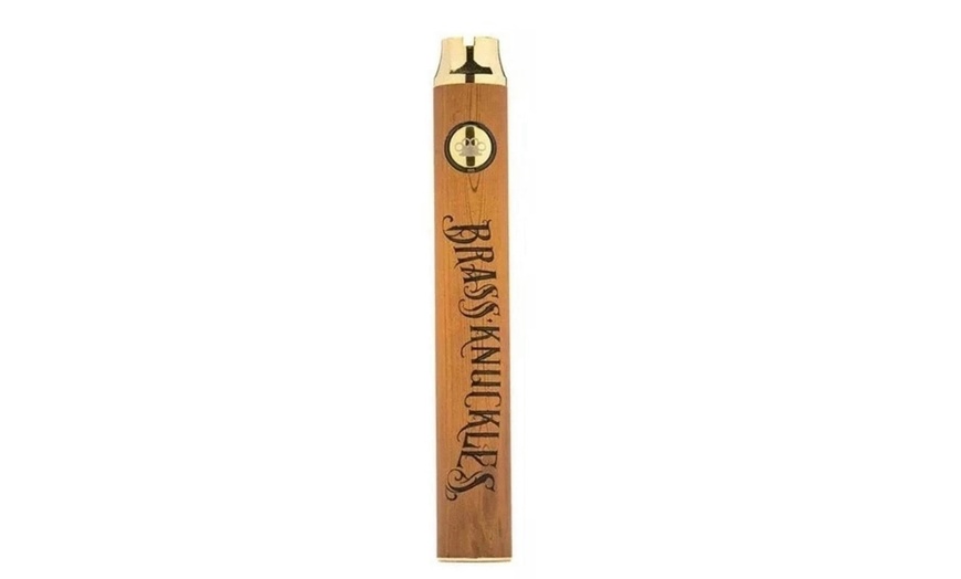 Image 5: 650mAh Battery Rechargeable Vape Pen Stick by Brass Knuckles W/ USB Charger 