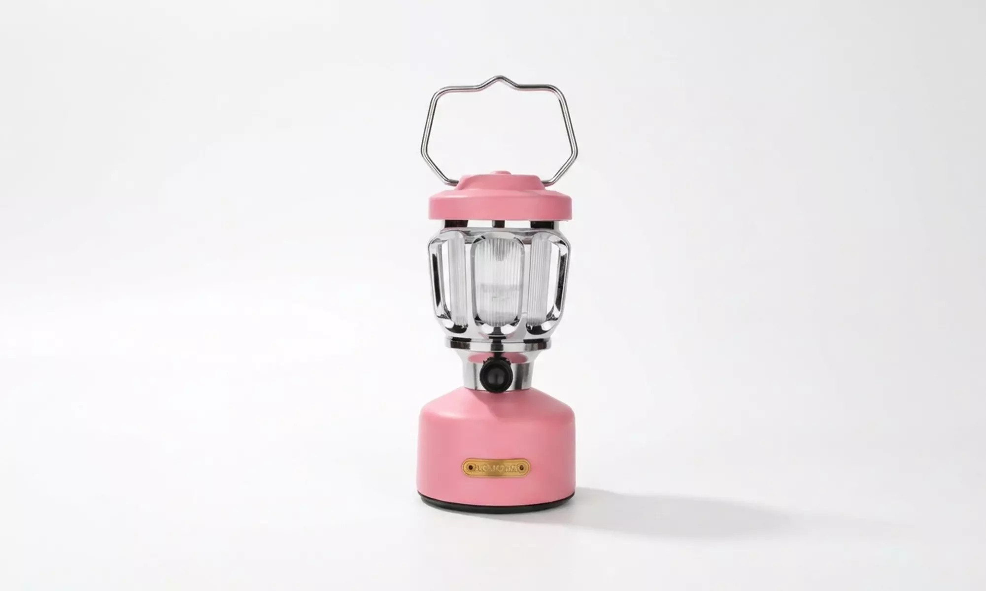 Draagbare vintage led-lantaarn met ingebouwde powerbank