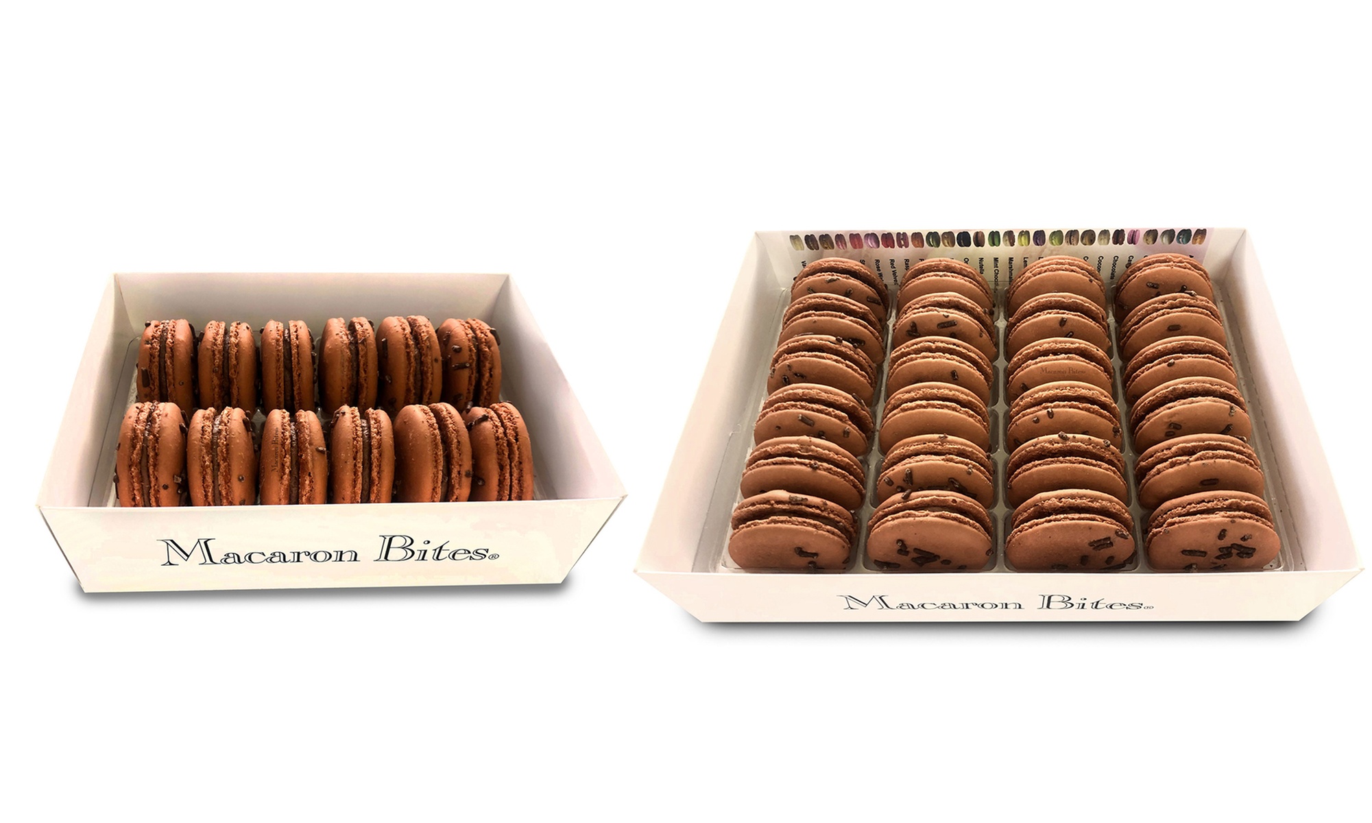 Macaron Bites French Macarons Chocolate Cookies