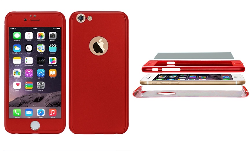 Image 13: Hybrid 360 Case for iPhone