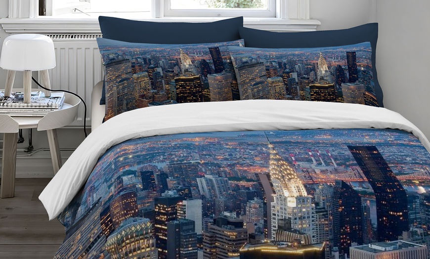 Image 7: Copripiumino matrimoniale in stampa digitale