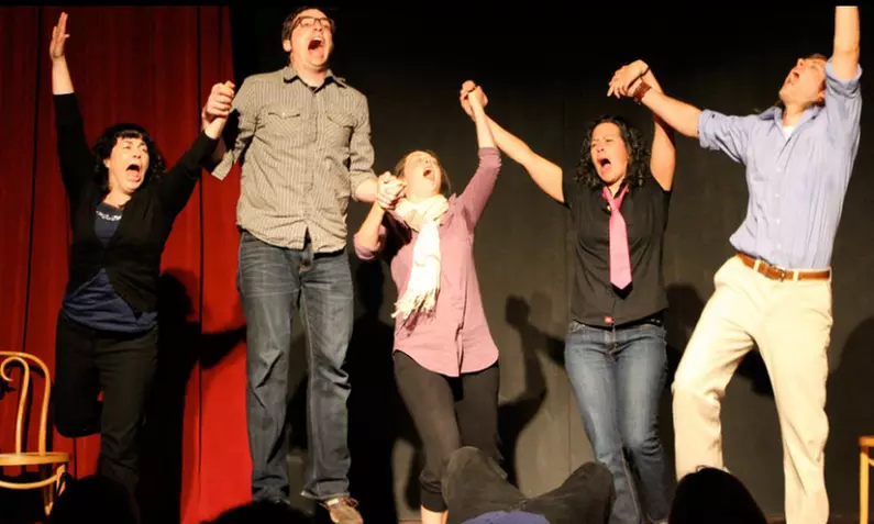 Improv Comedy with Soft Drinks and Popcorn for Two at Curious Comedy Theater (Up to 41% Off) - Primary Image
