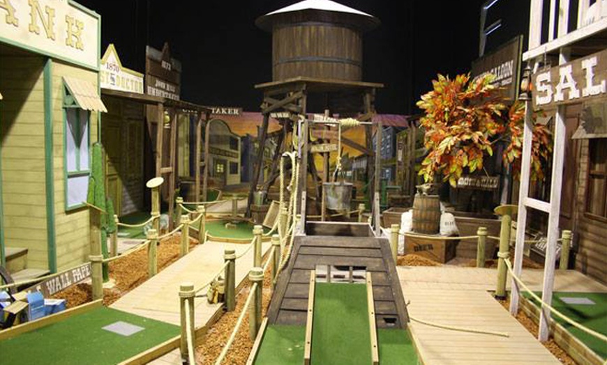 Image 4: Mega Mini Golf Group Deal 18 Hole Course For Up to Ten People 