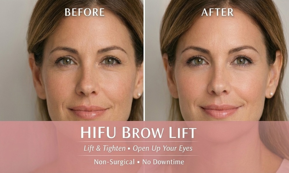 HIFU Brow Lift & Fine Line Smoothing (No Needles)