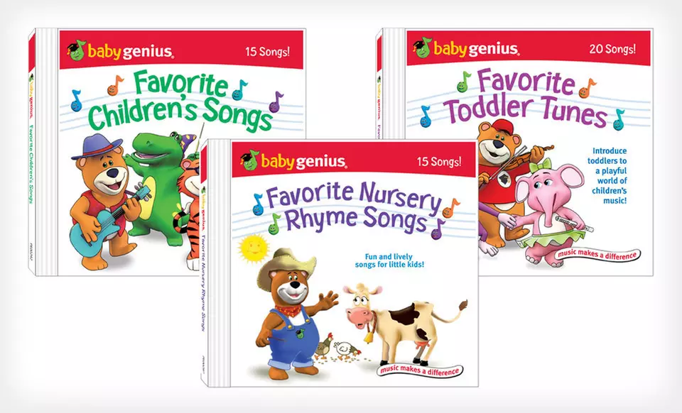$25 for a Baby Genius Collection with Four Books and Three CDs ($53.74 List Price). Free Shipping. - Second Medium