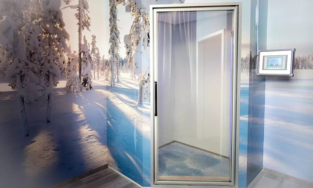 1 / 3x Kältekammer: 3 Min. bei ca. -130 Grad Celsius inkl. Einweisung