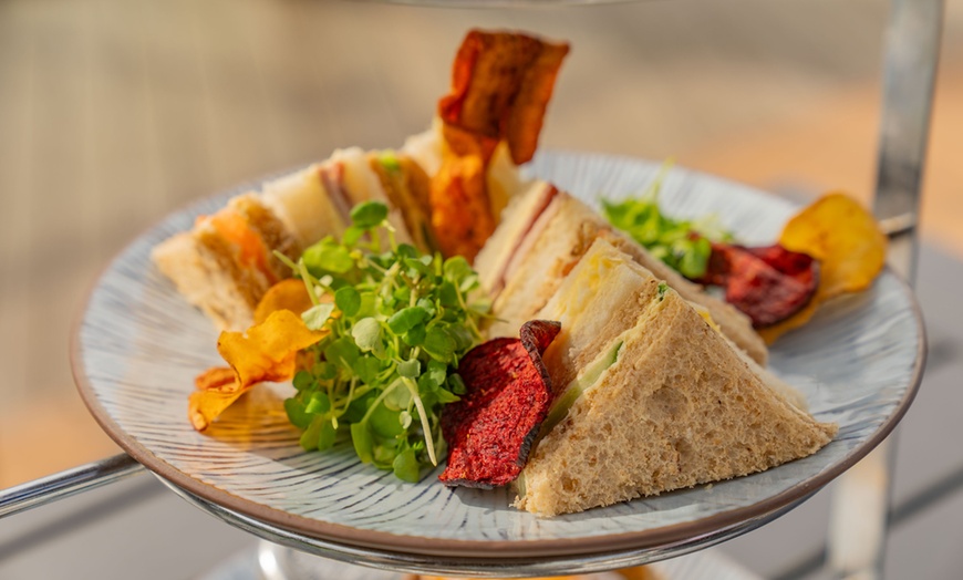 Image 3: Xmas Festive Afternoon Tea w/ a Glass of Prosecco for 1-4 People