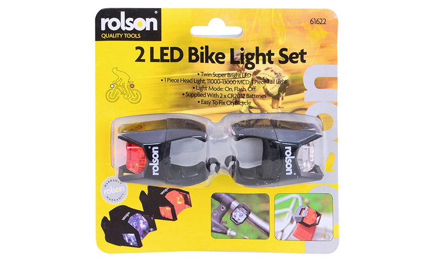 Rolson best sale bike lights