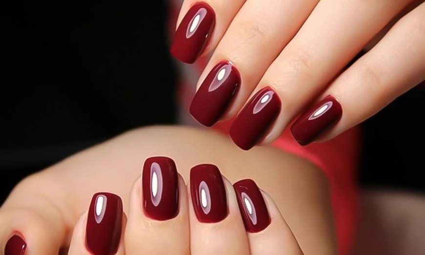 Image 2: Biab or Shellac Medi-Pedi for Strong, Beautiful Nail at Villux Therapy