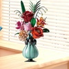 Image 4: Set de construction de bouquet de fleur en blocs