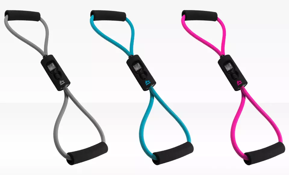 RBX Digital Resistance Band in Blue, Gray, or Pink. Free Returns. - Primary Image