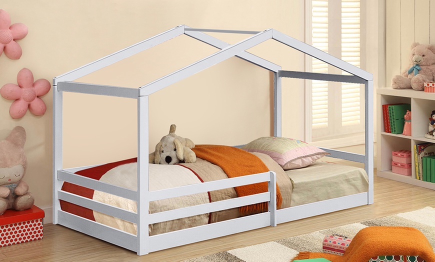 Image 10: Crewkerne 3ft Wooden House Style Bed