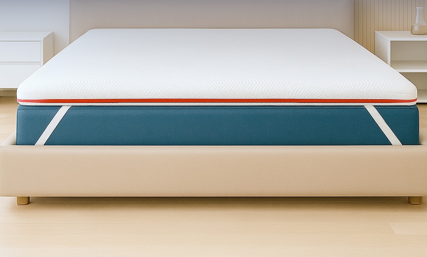 Image 5: Sobrecolchón con 9 zonas diferenciadas