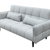 Image 12: DS Living Bello 2 Seater Sofa Bed in Grey or Silver