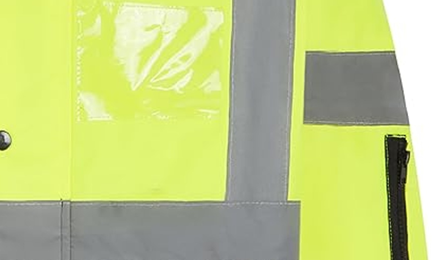 Image 12: LABEL APPAREL Men's Water-Resistant Bomber Jacket 