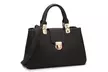 MMK Collection Satchel Handbag with Front Flip Closure - Second Medium