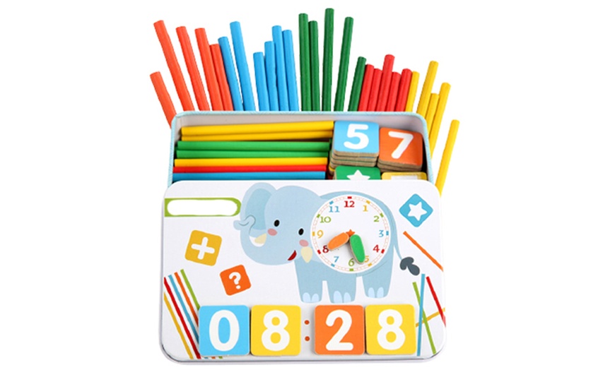 Image 8: 1x oder 2x Magnetisches Mathematik-Lernspielzeug für Kinder