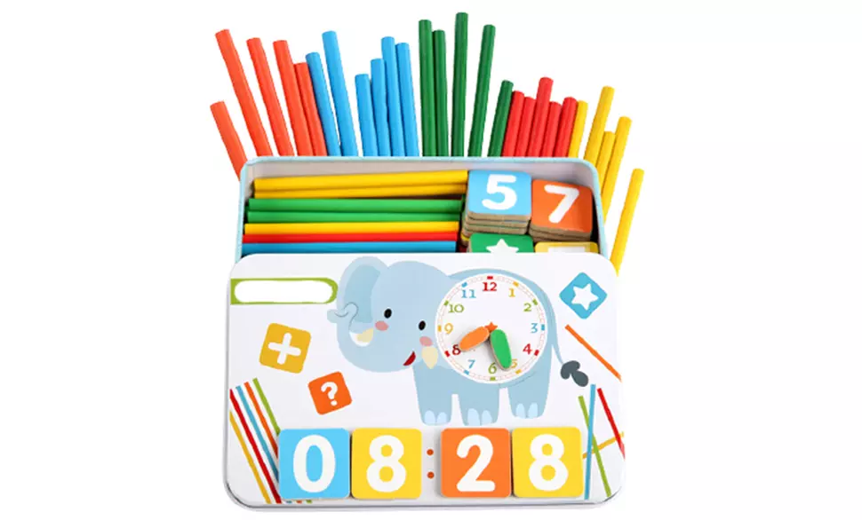 1x oder 2x Magnetisches Mathematik-Lernspielzeug für Kinder