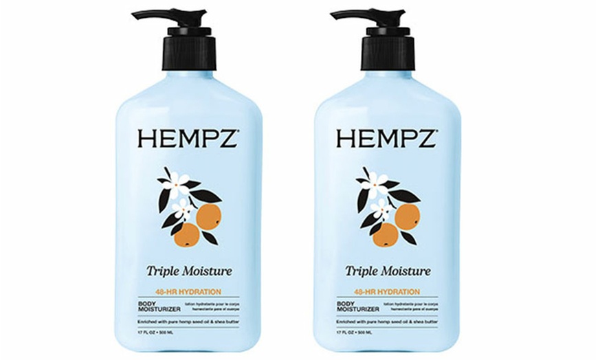 Image 30: Hempz Herbal Body Moisturizer Lotion 17oz each (2 or 3 Pack) 