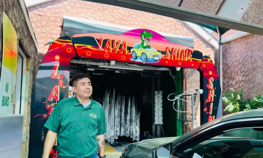 Image 3: Fast and Thorough One Shield Car Wash or One Sparkle Car Wash