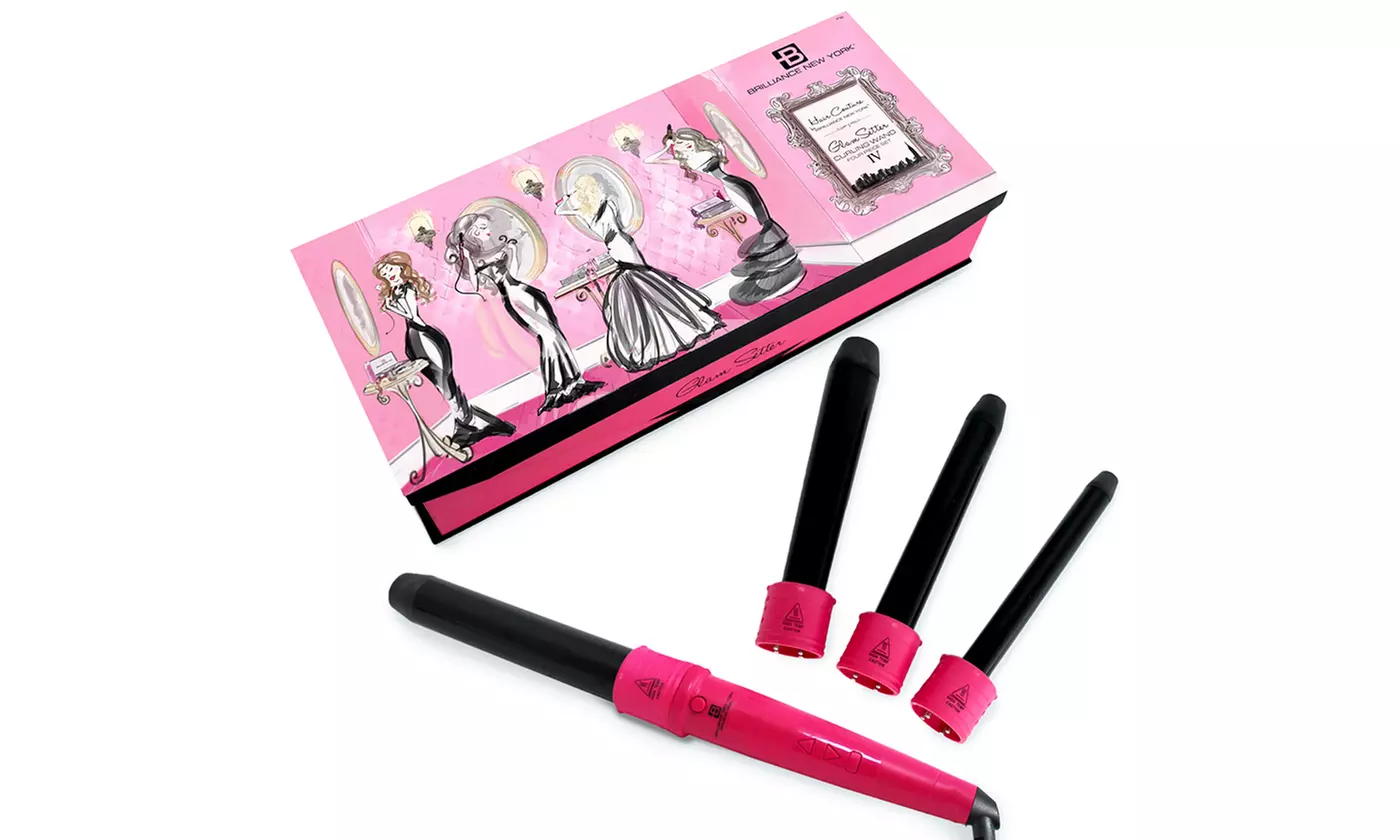 Brilliance New York Quad Barrel Curling Iron - Second Medium