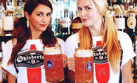 Oktoberfest with Optional Food and Drinks on September 27 and 28 at Grünauer (Up to 53% Off). Three Options Available. - Primary Image