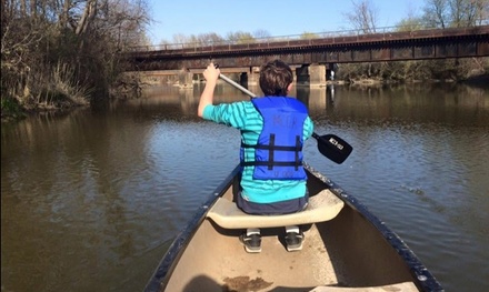 One-Hour Rental of ONE Single Kayak | Online Reservation Required - Motor City Canoe Rental - Oakwoods Metropark