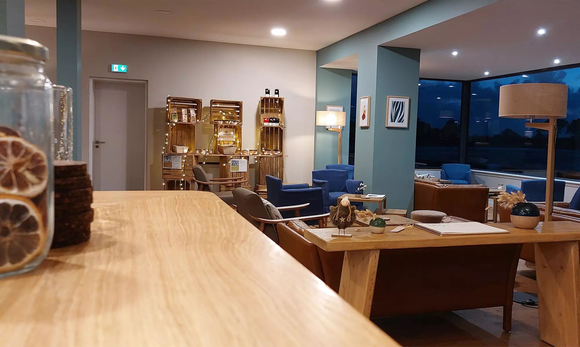 Plouguerneau : chambre double vue mer avec petit-déjeuner en option