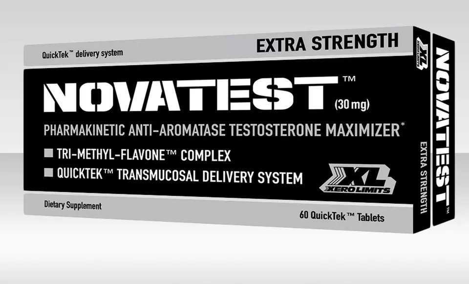 60 Servings of Xero Limits Extra-Strength Novatest Testosterone Supplement. Free Shipping. - Primary Image