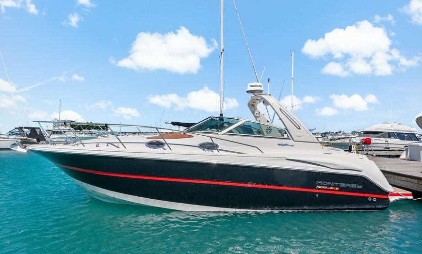 Image 3: 3 or 5-Hour Yacht Rental on 32ft Bad Boys V2 or Any Yacht