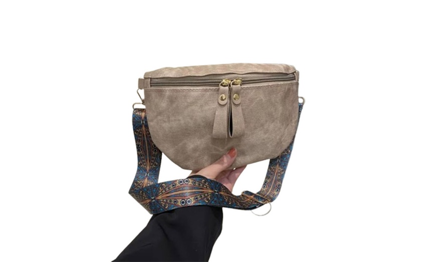 Image 2: PU Leather Satchel