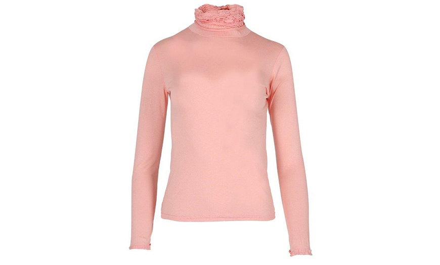 Image 14: 2-Pack of Ladies' Roll Neck Tops