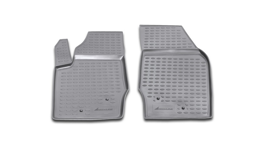 Image 9: Custom-Molded Front Floor-Mat Set (2-Piece)