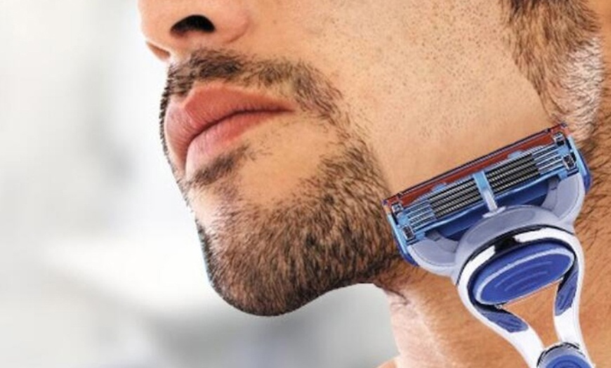 Image 1: Lames de rasoirs compatibles avec les rasoirs Gillette 