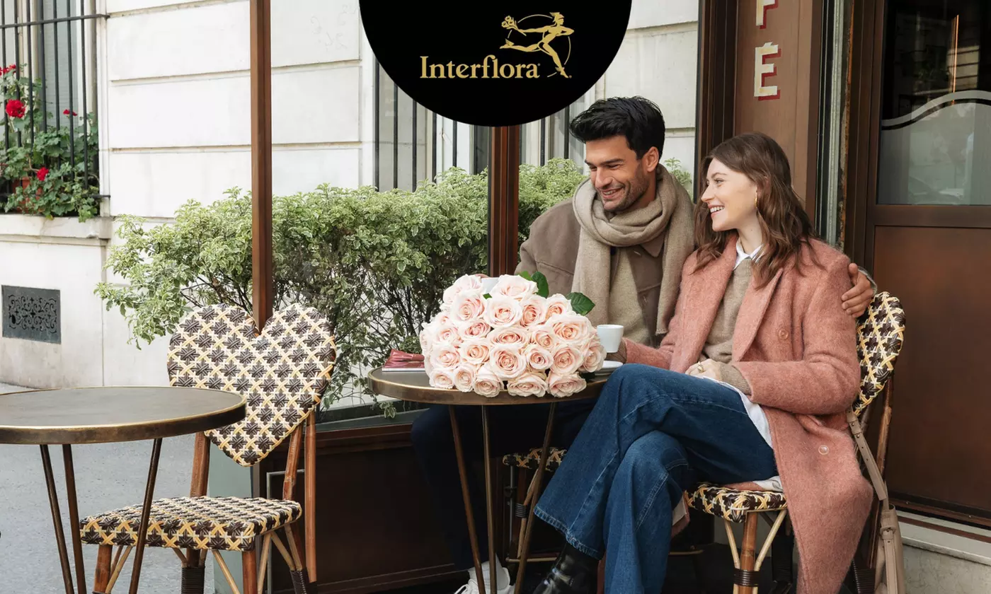 Regala flores con 10€ de descuento en Interflora por solo 1€