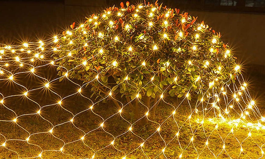 Image 1: Luci LED a rete per esterno e impermeabili
