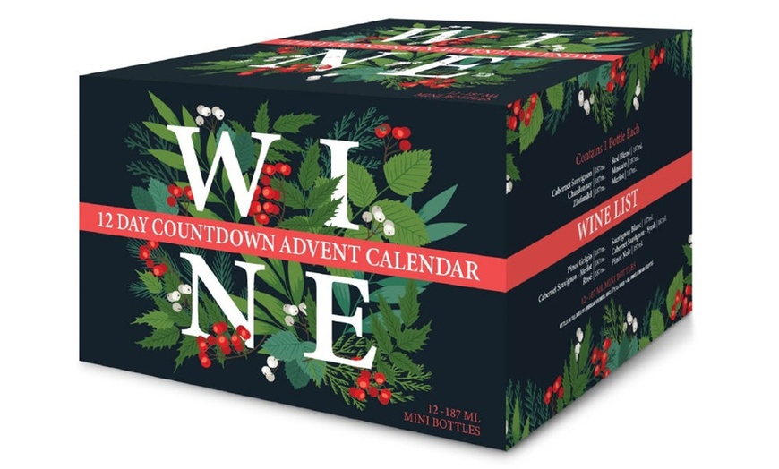 Image 8: The Ultimate Holiday Wine Advent Calendar: 12 or 24 Mini Bottles