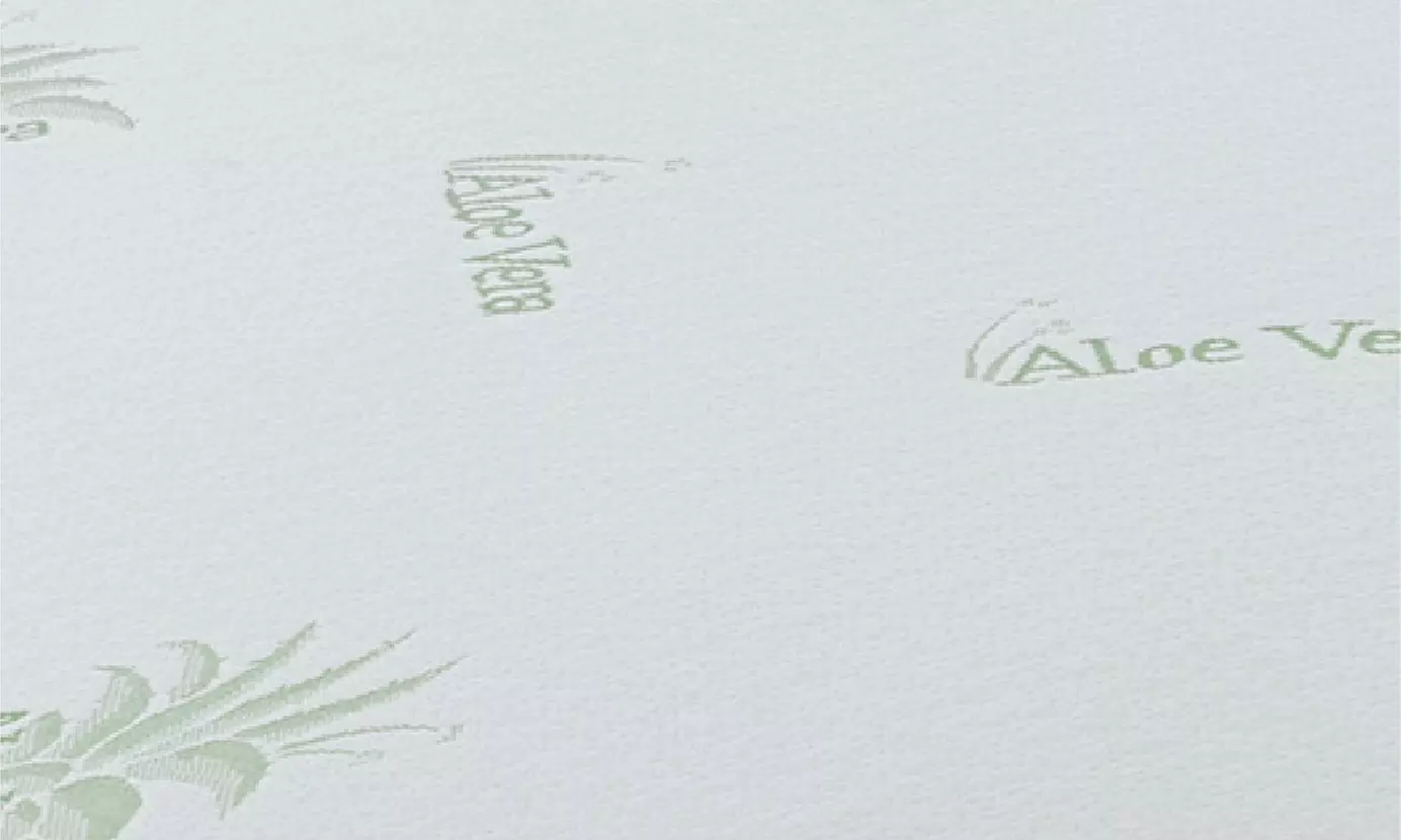 Aloe Vera Matratzenbezug oder 2x Kissenbezug