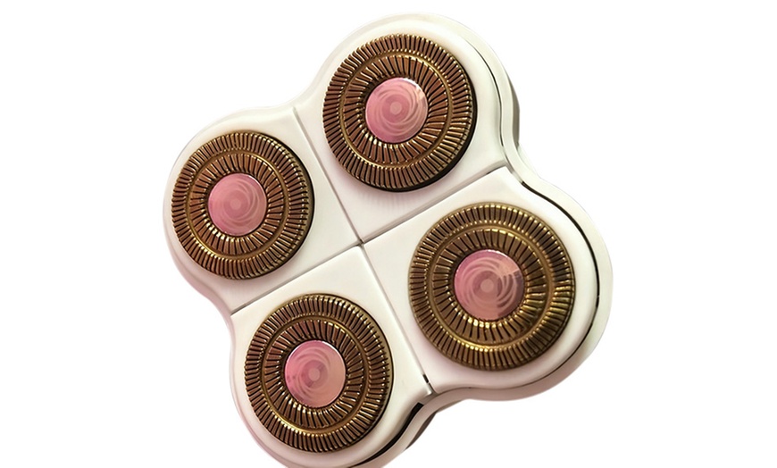 Image 5: Rechargeable Four-Head Electric Hair Remover for Women