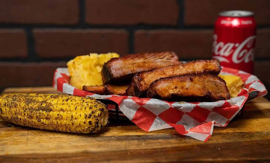 Image 2: Savor a BBQ Feast: Quarter Chicken, Family Meal or $50 Food & Drink 